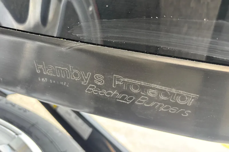 Slide: The Image of Close-up of Hamby's Protector Beaching Bumpers on 2026 Ranger Z185. - 3