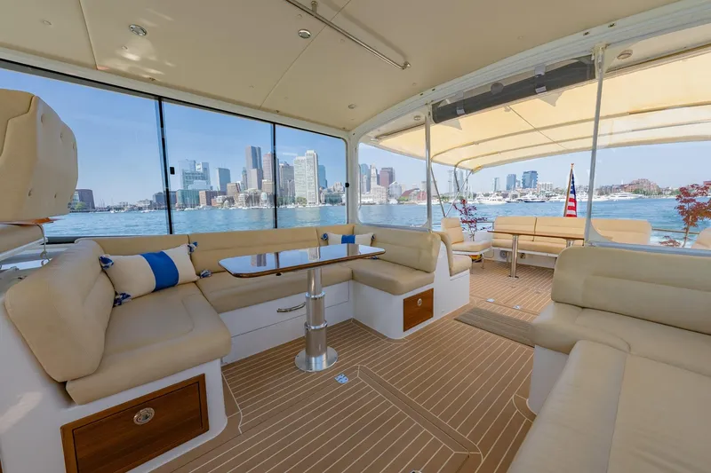 Slide: The Image of Starboard Upper Salon Settee - 30