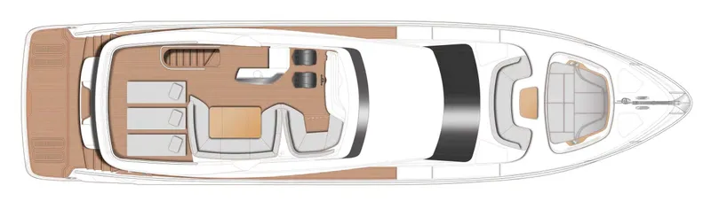 Slide: The Image of Flybridge- Optional Sunbeds - 44