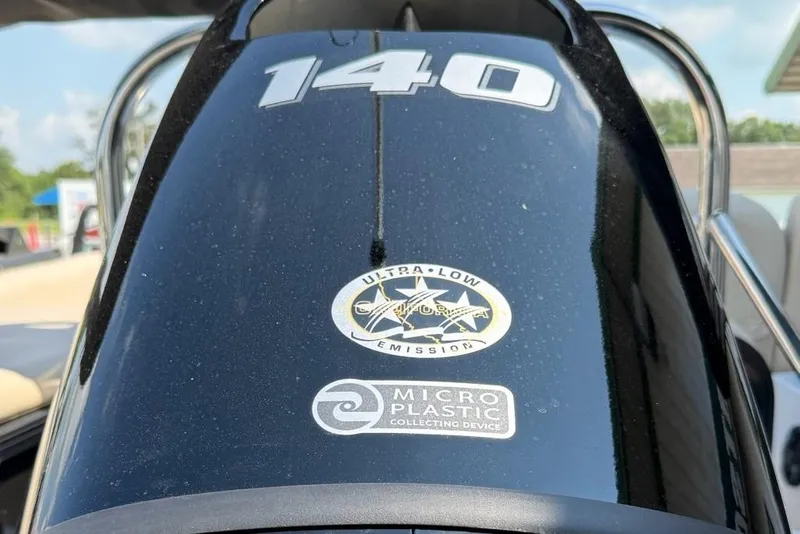 Slide: The Image of Hurricane FD198RE-OB 2026 outboard motor with ultra-low emission and microplastic collecting device. - 3