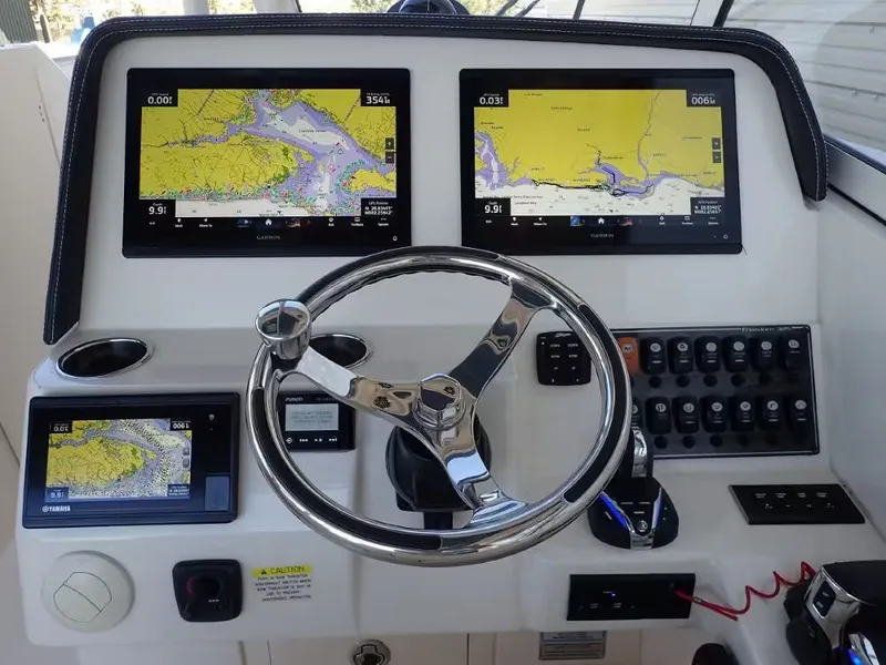 Slide: The Image of Grady-White Freedom 325 2021 - 7