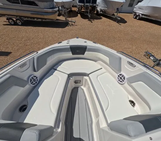 Slide: The Image of Interior view of Chaparral 23 SSi OB 2026 boat model. - 26