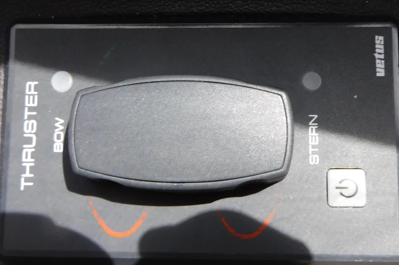 Slide: The Image of Control panel for bow and stern thrusters on 2013 Sea Ray 510 Sundancer. - 36