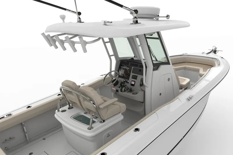 Slide: The Image of Manufacturer Provided Image: 2016 Boston Whaler 250 Outrage center console boat with advanced navigation system. - 25