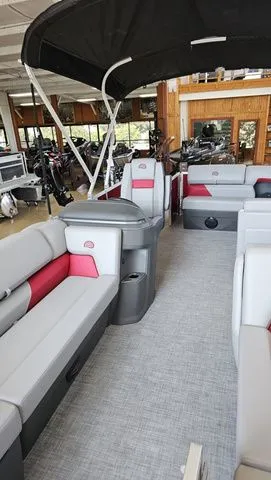 Slide: The Image of Sun Tracker Party Barge 20 DLX 2026 - 26