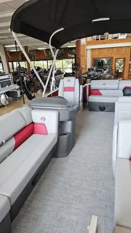 Slide: The Image of Sun Tracker Party Barge 20 DLX 2026 - 7