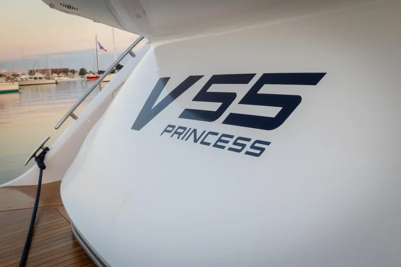 Slide: The Image of Princess V55 Express 2026 - 55