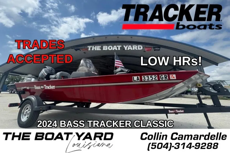 The Image of 2024 Bass Tracker Classic XL boat at The Boat Yard, trades accepted, low hours. - 1