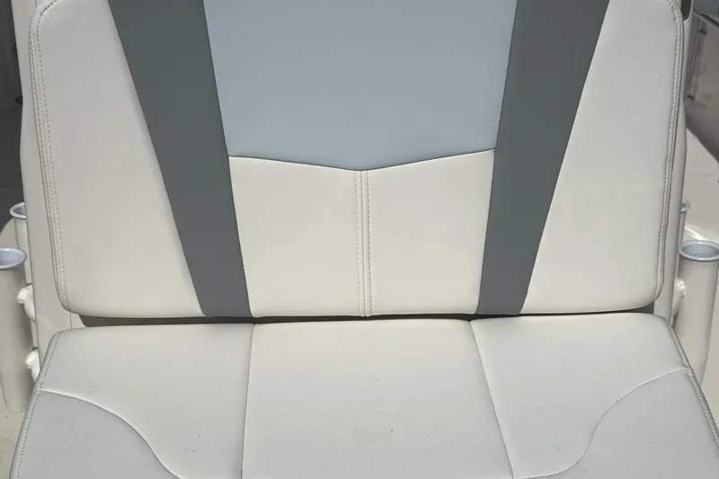 Slide: The Image of 2025 Robalo R180 Center Console boat seat, featuring modern design and comfortable upholstery. - 6