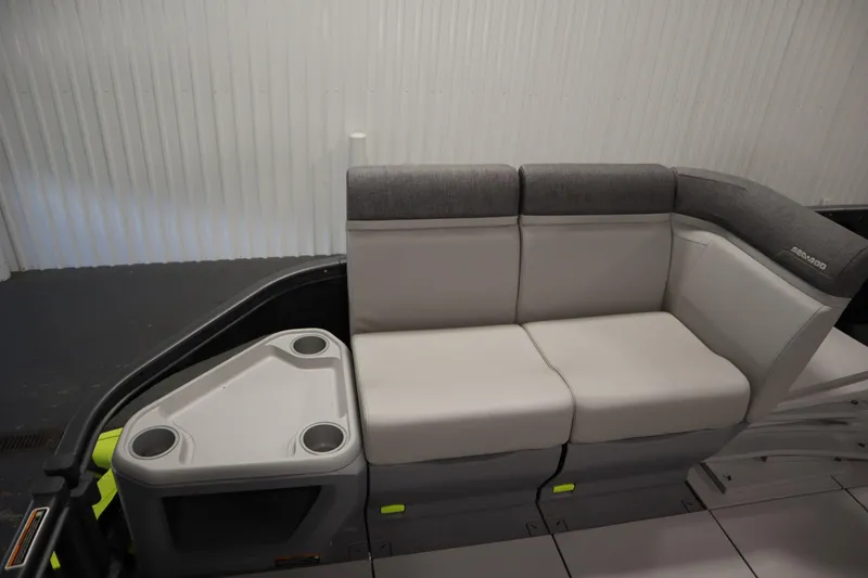 Slide: The Image of 2024 Sea-Doo Switch Sport/Cruise 21 storage compartments under seats. - 20