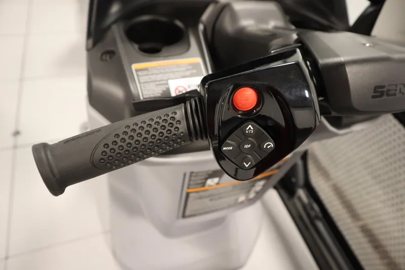 Slide: The Image of 2024 Sea-Doo Switch Sport/Cruise 21 dashboard detail, showcasing sleek design and controls. - 26