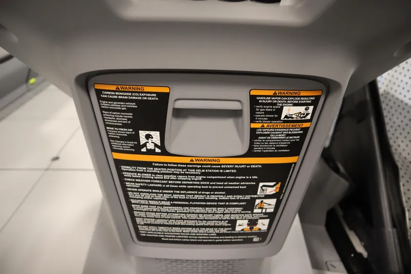 Slide: The Image of 2024 Sea-Doo Switch Sport/Cruise 21 control panel with court lights switch. - 35