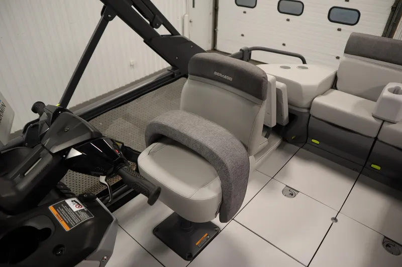 Slide: The Image of 2024 Sea-Doo Switch Sport/Cruise 21 storage compartment, showcasing interior design and functionality. - 38