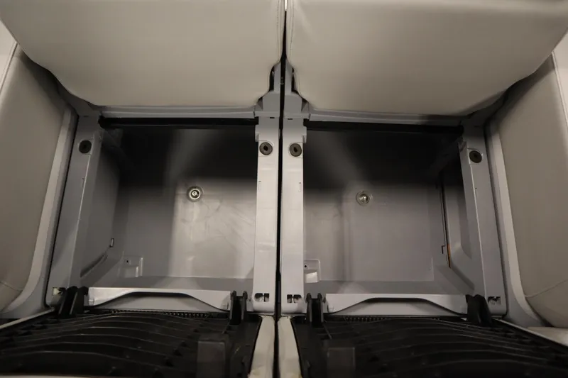 Slide: The Image of 2024 Sea-Doo Switch Sport/Cruise 21 interior seating with cup holders and armrests. - 43