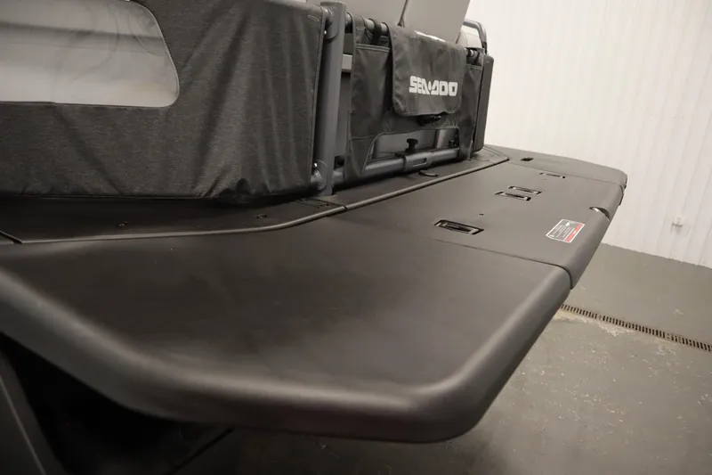 Slide: The Image of 2024 Sea-Doo Switch Sport/Cruise 21 interior with dual cup holders. - 45