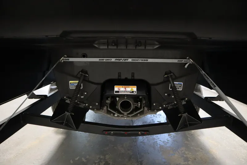 Slide: The Image of 2024 Sea-Doo Switch Sport/Cruise 21 rear deck, showcasing sleek design and durable materials. - 47