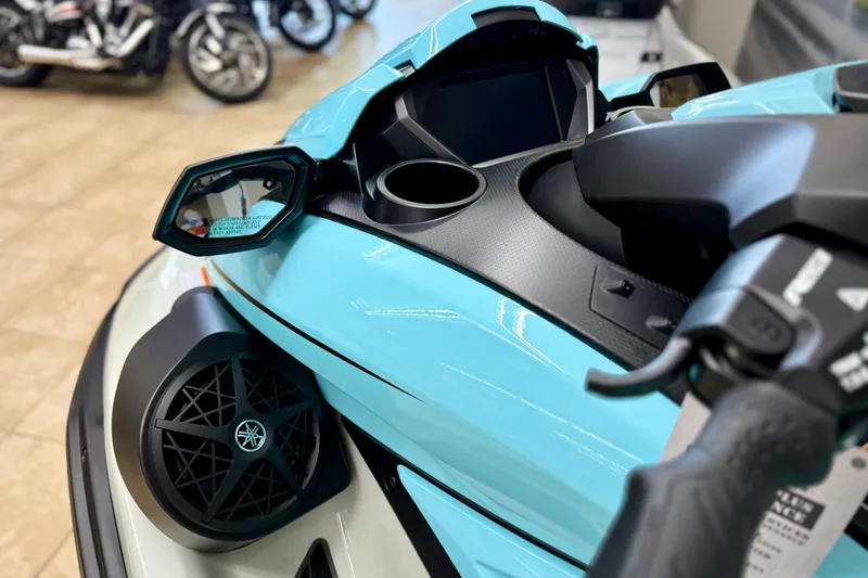 Slide: The Image of 2025 Yamaha WaveRunner FX Cruiser HO dashboard and controls, featuring sleek design and advanced technology. - 4