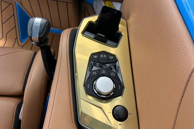 Slide: The Image of 2026 Nautique Super Air Nautique G23 control panel with sleek design and modern features. - 11