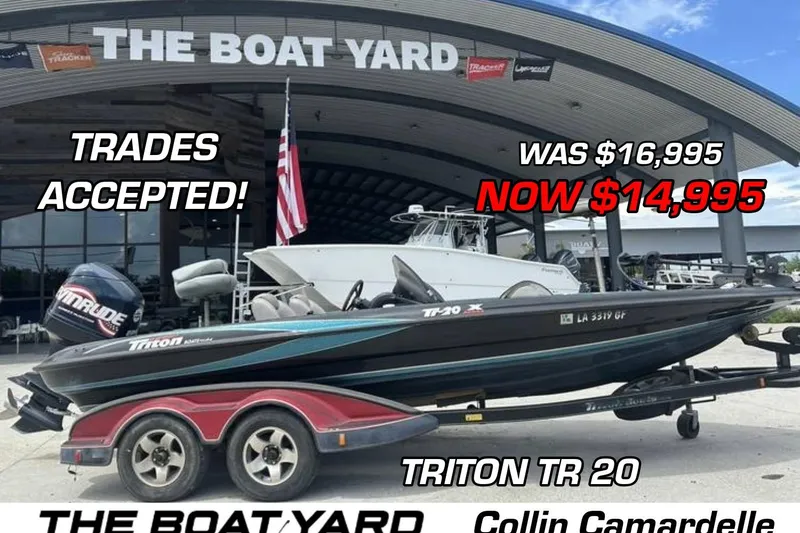 The Image of 2004 Triton TR 20 boat for sale at The Boat Yard, discounted to $14,995. - 0