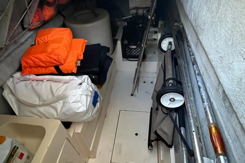 Slide: The Image of Spacious Lazarette Storage / Captain's Quarters - 18