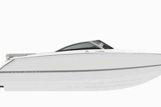 The Image of 2026 Four Winns H1 Freedom boat, sleek white design, side view. - 0