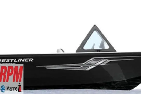Slide: The Image of 2026 Crestliner 2050 Commander boat side view with RPM Marine logo. - 49