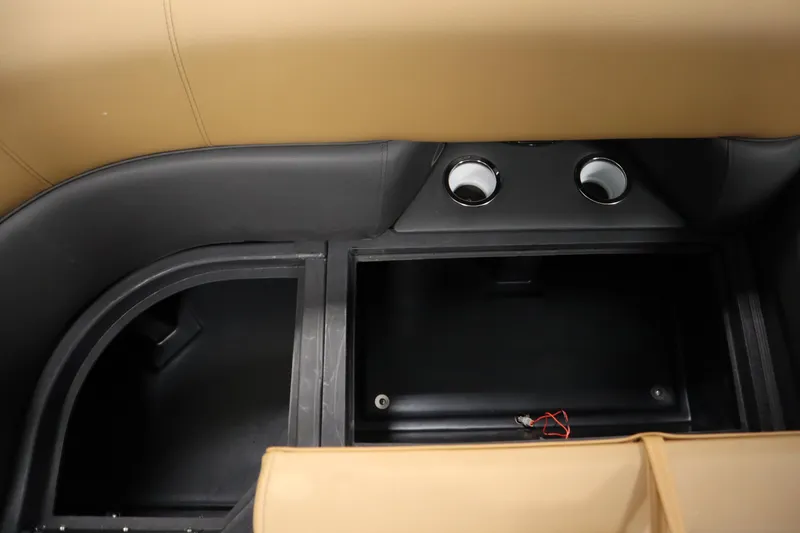 Slide: The Image of Interior storage compartments of 2026 Bentley Pontoons Elite 223 Admiral Tri-toon. - 33