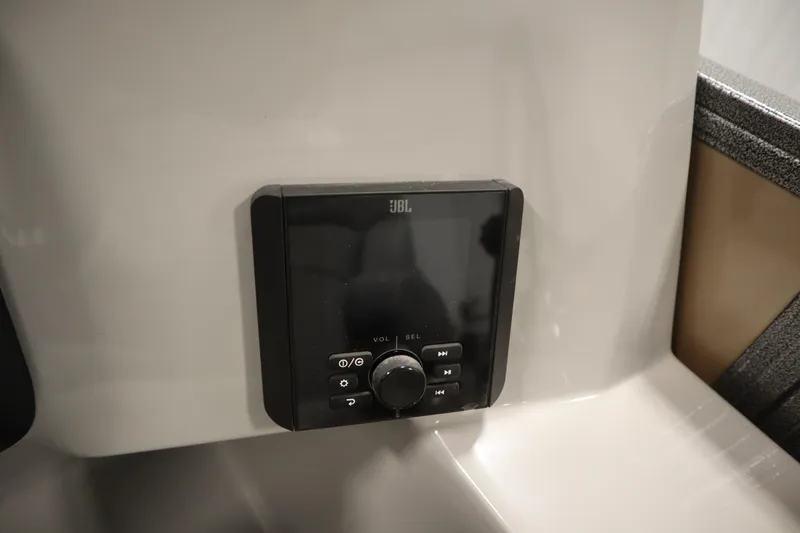 Slide: The Image of Control panel of Bentley Pontoons Elite 223 Swingback 2026. - 24