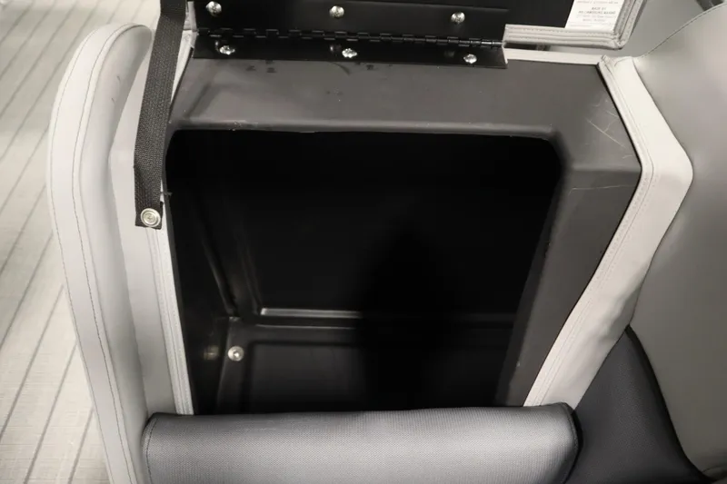 Slide: The Image of Storage compartment in 2026 Bentley Pontoons LEGACY 223 NAVIGATOR TRI-TOON boat. - 12