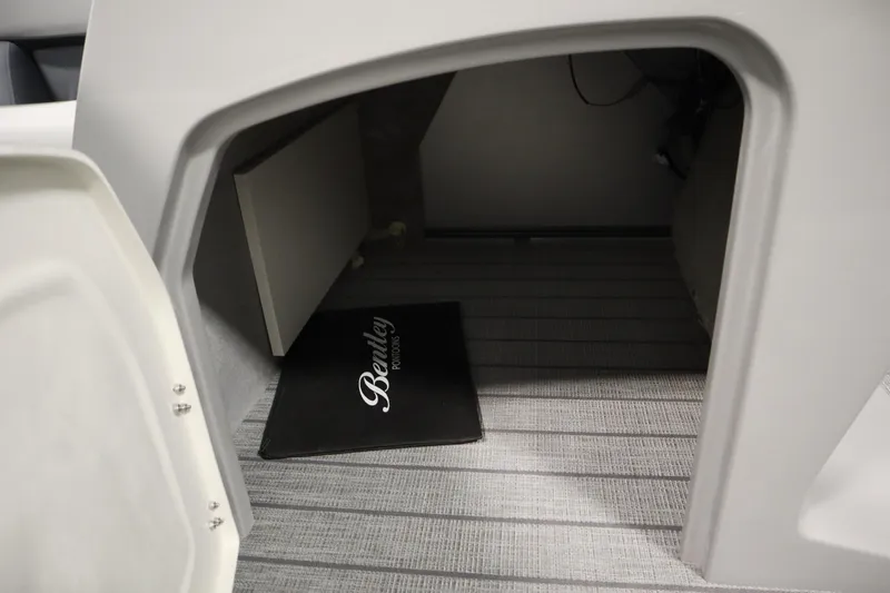 Slide: The Image of Interior storage space of 2026 Bentley Pontoons LEGACY 223 NAVIGATOR TRI-TOON. - 18