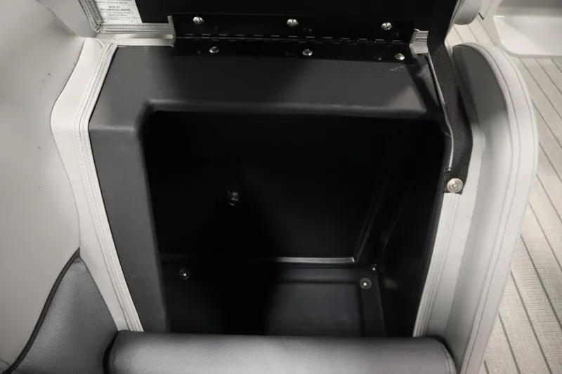 Slide: The Image of Storage compartment in 2026 Bentley Pontoons LEGACY 223 NAVIGATOR TRI-TOON boat. - 35