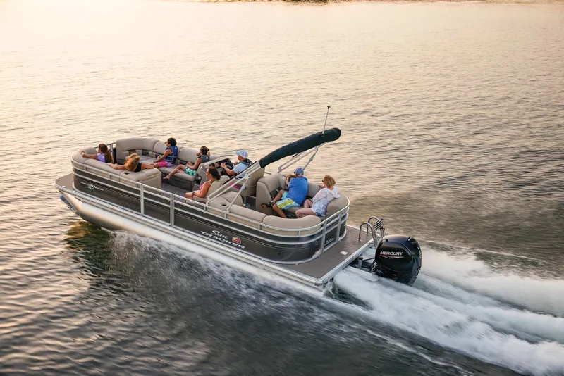 Slide: The Image of Sun Tracker Party Barge 24 DLX 2025 - 71