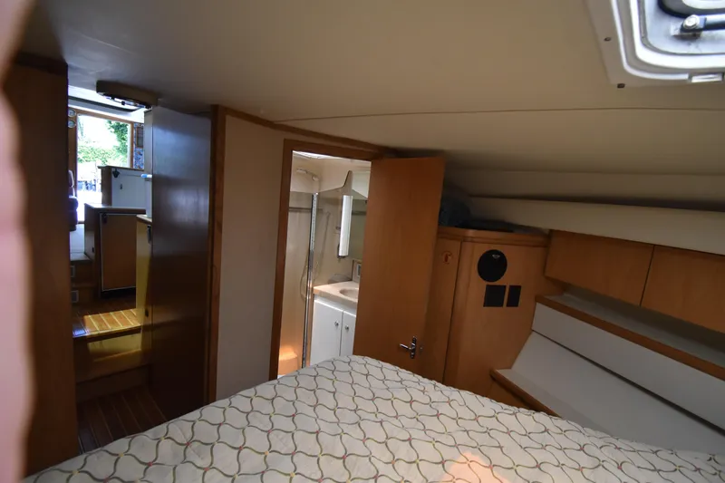 Slide: The Image of Master stateroom looking towards the head - 19