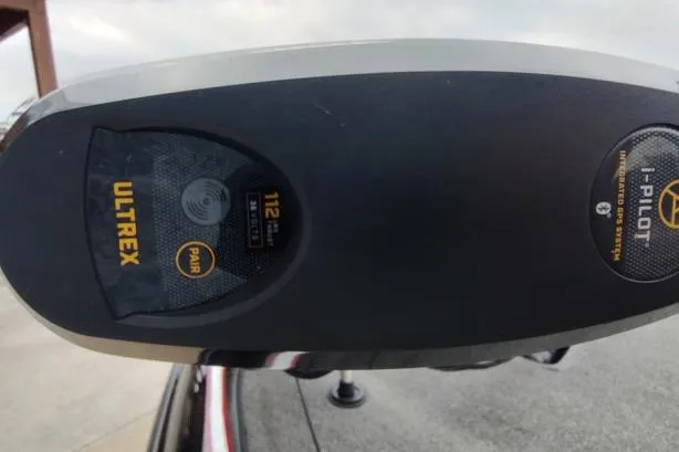 Slide: The Image of Triton 21 TrX 2015 boat with Ultrex i-Pilot trolling motor, 112 lb thrust. - 5