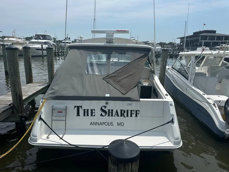 Slide: The Image of Sea Ray 350 Sundancer 1991 - 3