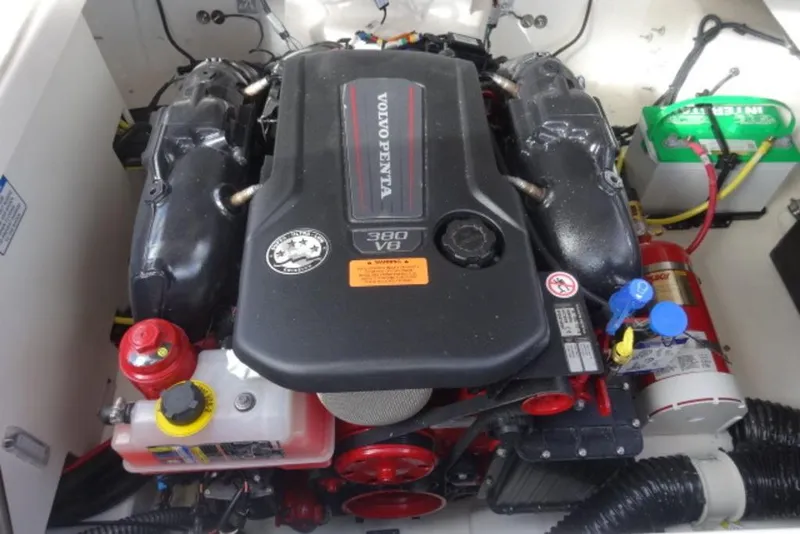 Slide: The Image of Volvo Penta 380 V8 engine in 2026 Chaparral 6 GTS boat. - 35