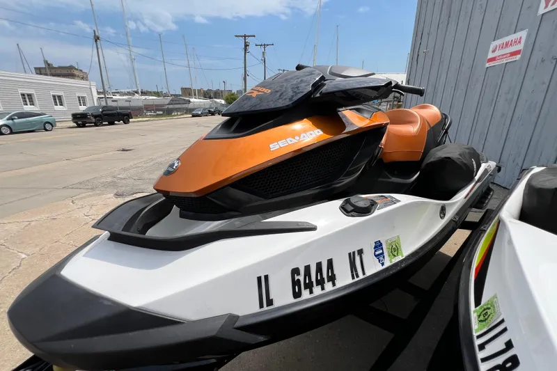 Slide: The Image of 2015 Sea-Doo Wake Pro 215 jet ski parked outdoors on a sunny day. - 10