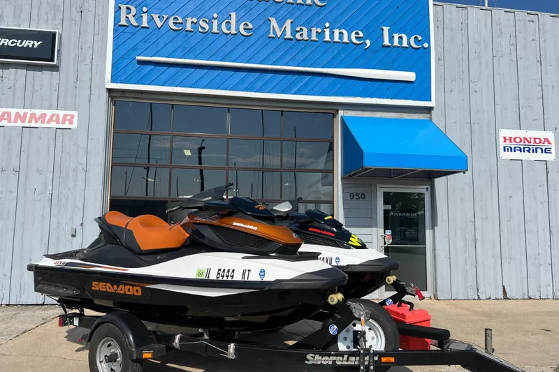 Slide: The Image of 2015 Sea-Doo Wake Pro 215 jet ski on trailer at Riverside Marine, Inc. - 9