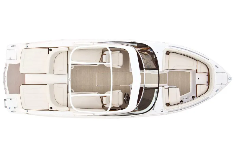 Slide: The Image of Manufacturer Provided Image: Top view of 2016 Chaparral 277 SSX boat interior layout. - 50