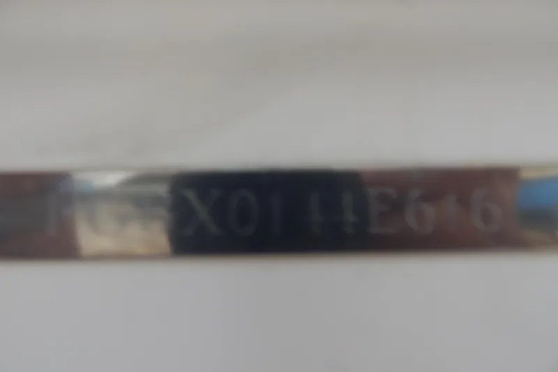 Slide: The Image of Blurred serial number on a 2016 Chaparral 277 SSX boat. - 8