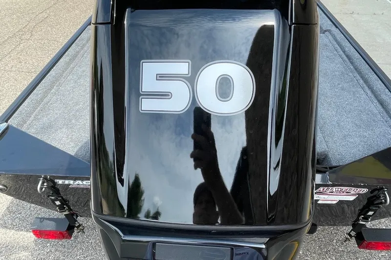 Slide: The Image of 2024 Tracker Bass Tracker Classic XL boat with "50" on the motor cover. - 3