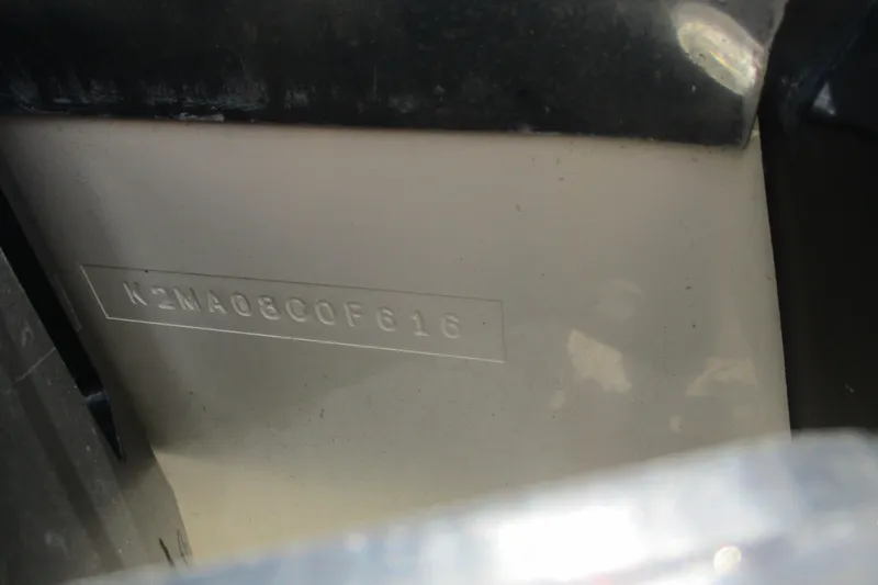 Slide: The Image of Hull identification number on 2016 BlackJack 256 Bay boat. - 27