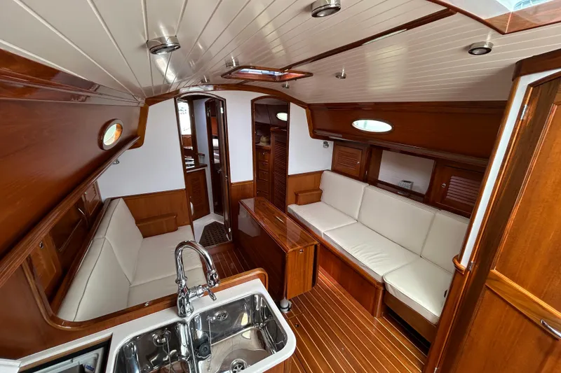 Slide: The Image of Looking Forward From Galley - 19