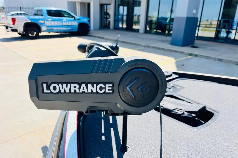 Slide: The Image of 2024 Ranger Z521R with Lowrance equipment at Norris Marine dealership. - 12