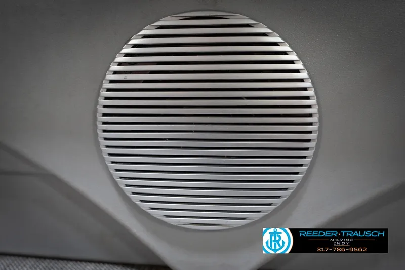 Slide: The Image of Speaker grille on a 2021 Bennington 20 SVSR boat interior. - 45