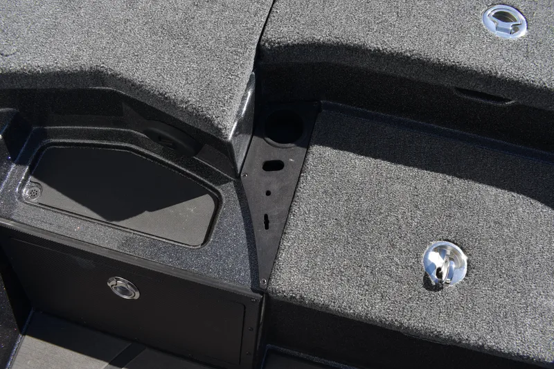 Slide: The Image of Control panel of 2025 Triton 20XP Patriot boat with gauges and switches. - 25