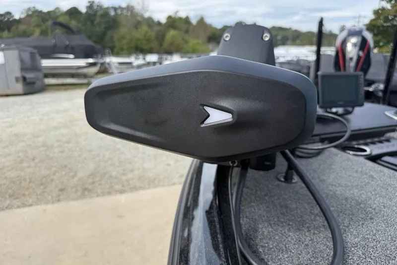 Slide: The Image of Close-up of Nitro Z18 Pro 2026 boat component with sleek design. - 7