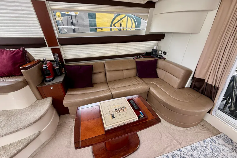 Slide: The Image of Luxurious interior of 2014 Meridian 391 Sedan with leather seating and elegant decor. - 22