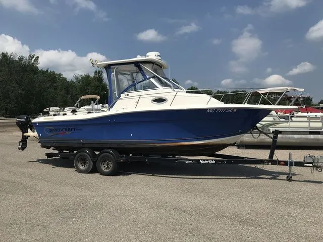 Slide: The Image of Sport-Craft 241 Walkaround 2001 - 1