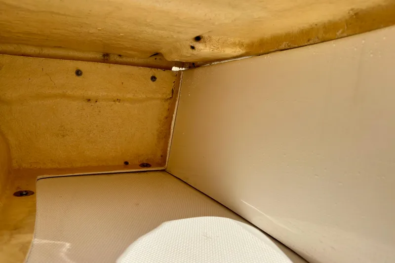 Slide: The Image of Interior view of 2008 Sea Ray 340 Sundancer boat compartment. - 48